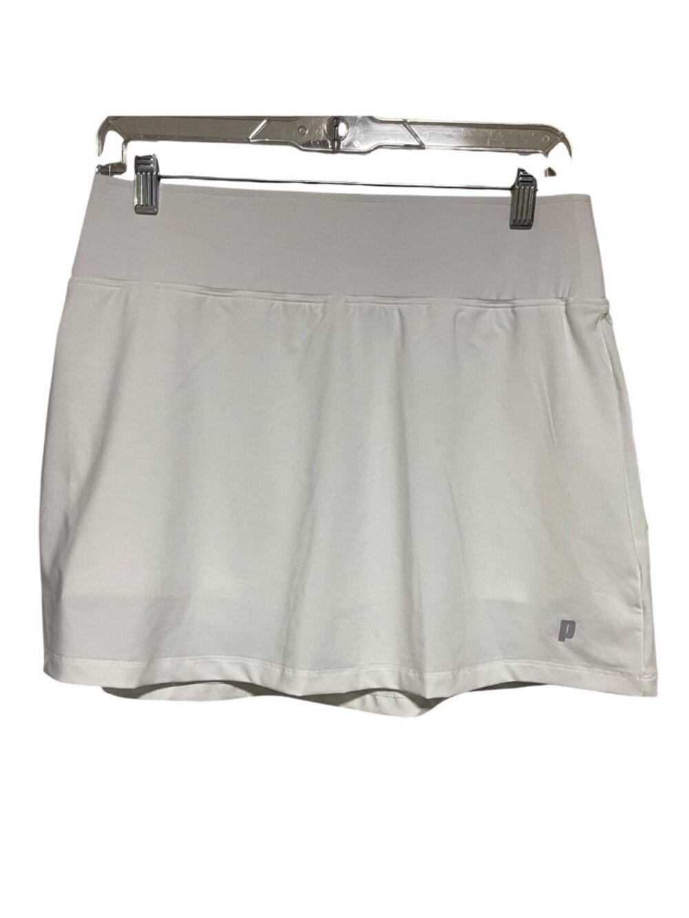 Prince Womens Tennis Match Skort White Size M Lightweight Athletic Stretch